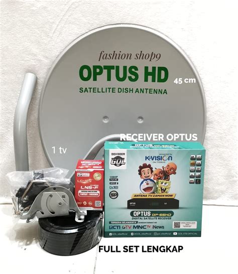 Parabola Mini Full Set Cm Optus Paket Receiver Optus Mnc Group Odu