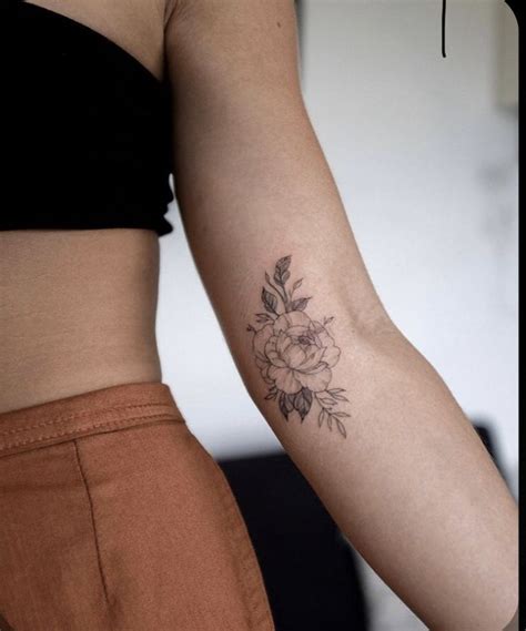 Inner Elbow Tattoos For Women