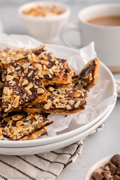 Easy Almond Roca Recipe Confessions Of A Baking Queen