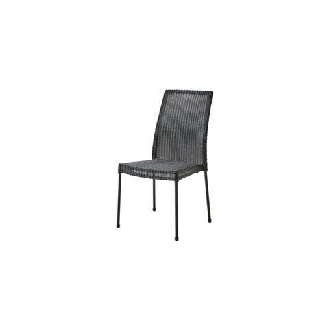 Cane Line Newport Wicker Patio Dining Side Chair With Cushion Wayfair