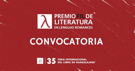 El Premio Fil De Literatura Lanza Su Convocatoria Coordinaci N