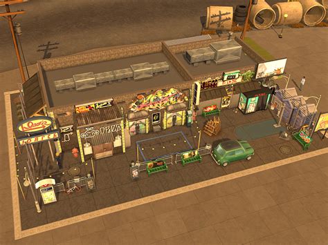 The Sims Resource Industrial Recreation Center No Cc