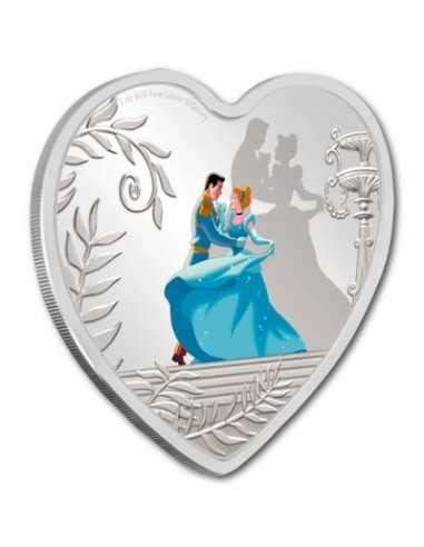 CINDERELLA Aschenputtel 70 Jahre Disney Princess 1 Oz Silber Münze