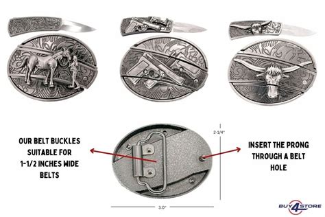 How To Put On A Belt Buckle Step By Step With Picture