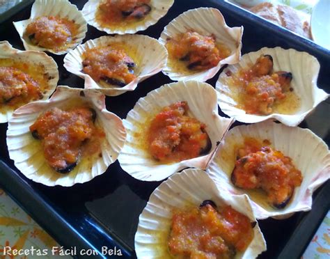 Recetas Fácil con Bela Mejillones en salsa de vieira