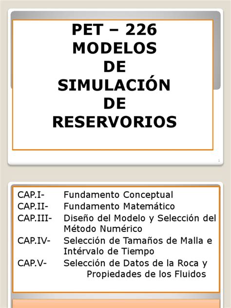 PDF MODELOS DE SIMULACIÒN DE RESERVORIOS pptx DOKUMEN TIPS