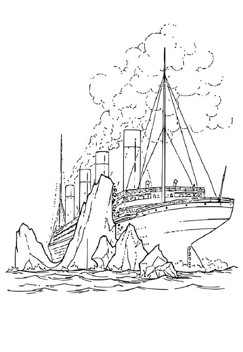 Free Iceberg Coloring Pages