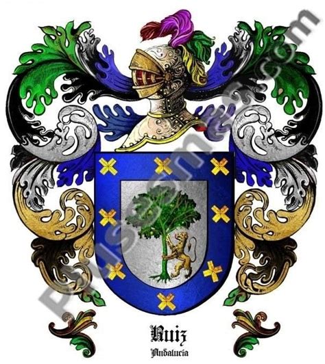 Escudo Del Apellido Ruiz Andalucía