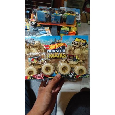 Jual Hot Wheels Monster Truck Land Rover Vw Drugbus Mystery Machine Police Safari Boneshaker