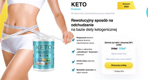 Keto Probiotic Proszek Opinie Cena Skarga Gdzie kupić Skład