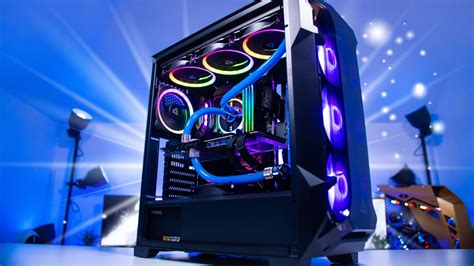 Antec DF600 Flux Custom Water Cooled Gaming PC Build 2080 Ti 3900x