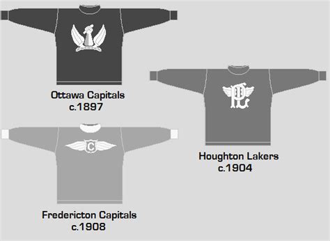 Ottawa Capitals Fredericton Capitals Houghton Lakers Hockeygods