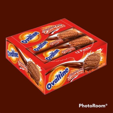 Jual Ovaltine Cookies Chocolate Malt 12 30 Gr Shopee Indonesia