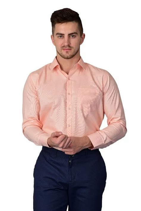 Plain Cotton Men Formal Shirt Full Sleeves At Rs In New Delhi Id