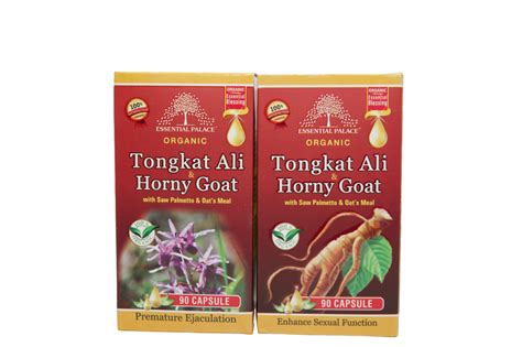 Organic Tonkat Ali And Horny Goat Caspule Essential Palace