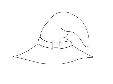 Desenho Bruxa Para Colorir - 9