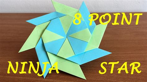 Origami Bild Origami Ninja Star 8 Point Instructions