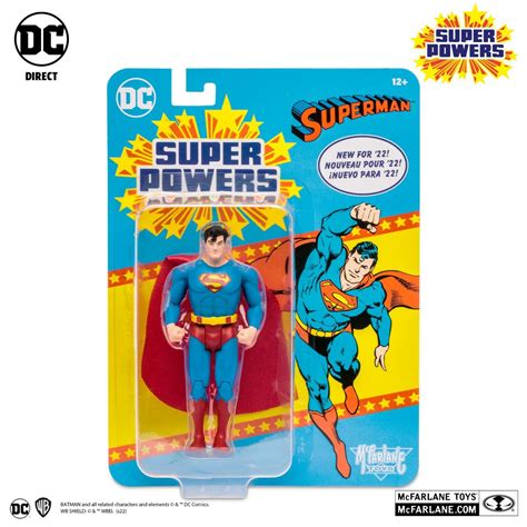 Mc Farlane Superman Super Powers Action Figure Dc Comics Jedbang