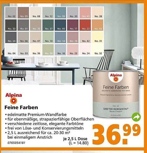 Alpina Feine Farben Angebot Bei Globus Baumarkt