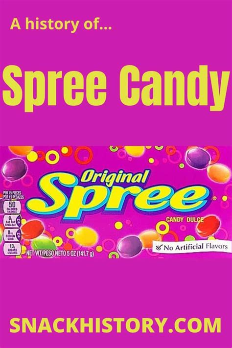 Spree Candy - Snack History