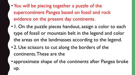 Science Grade Continental Drift Theory Ppt