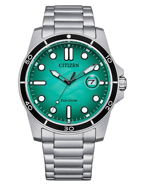 Citizen Watch Aw L Eco Drive Of Sporty Diver Marine Turquoise