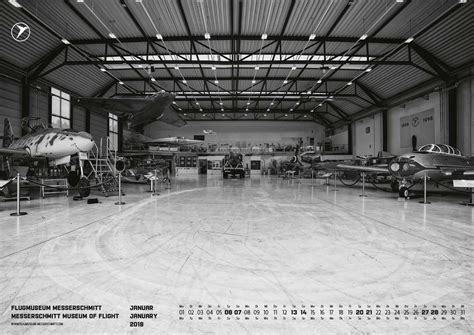 Messerschmitt Museum Of Flight Flugmuseum Messerschmitt Calendar 2018