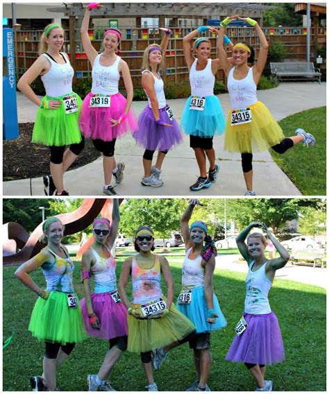 The Ultimate Guide To The Color Run Color Run Tutu Running Tutu Color Run