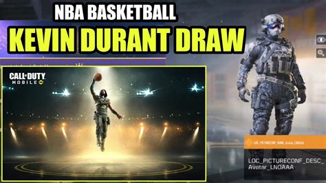 New Codm Nba Basketball Kevin Durant Draw Legendary Lapa Release Date