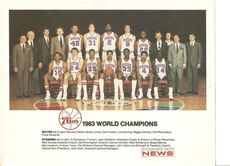 The 1982 83 Nba Season Was The 37th Season Of The National Basketball Association The Season