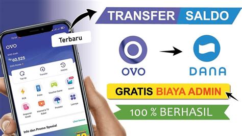 Cara Transfer OVO Ke DANA Paling Cepat Mudah 2025