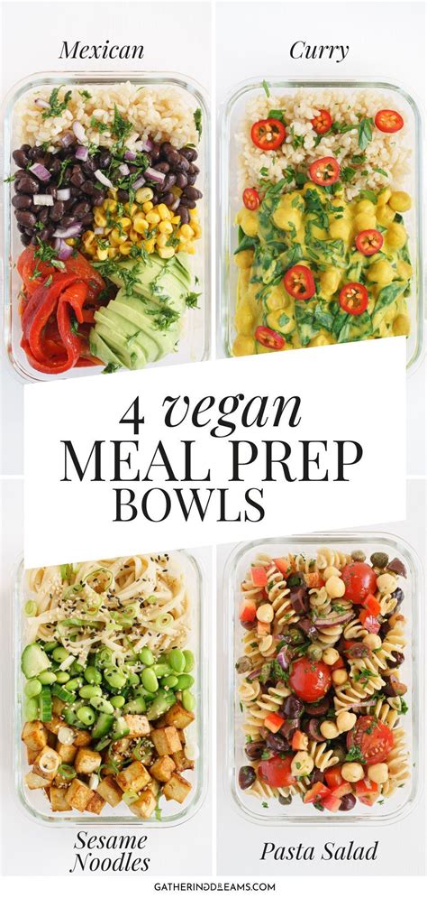 4 Vegan Meal Prep Bowls Artofit