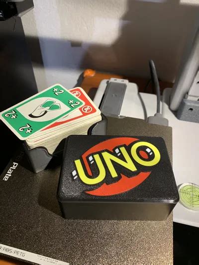 Uno Card Game Box Remixed By Yasoos Makerworld