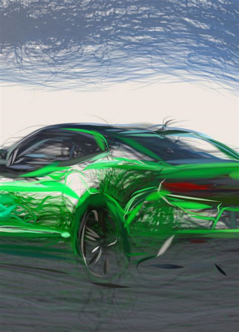 Chevrolet Camaro Krypton Drawing Digital Art By Carstoon Concept Fine