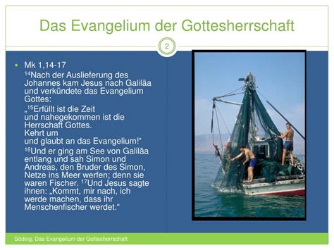 PPT Das Evangelium Der Gottesherrschaft PowerPoint Presentation Free