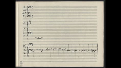 Mahler Symphony No In Adagio St Movement Audio Manuscript