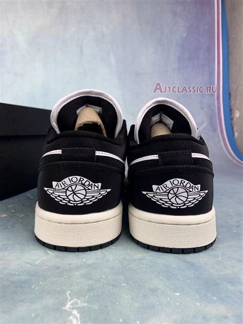 Air Jordan 1 Low Se Vintage Panda Fb9893 101 Sailsailblack Sneakers