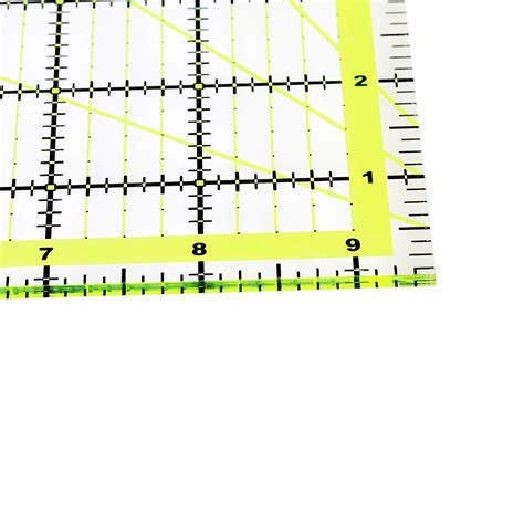 Uoou 4 Pack Quilting Ruler Square Quilting Rulers Fabric Cutting Ruler