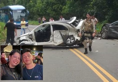 M E E Filho Morrem Ap S Colis O Entre Carros No Sul Da Bahia Ganduz O