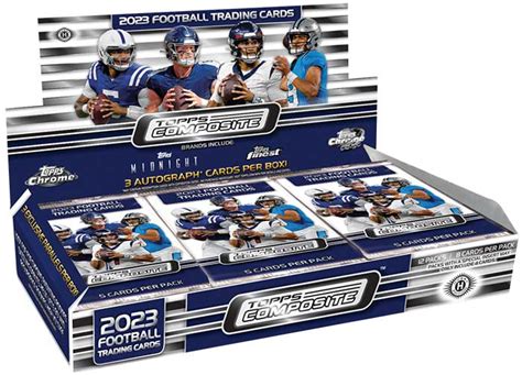 Topps Composite Football Checklist Team Sets Box Info