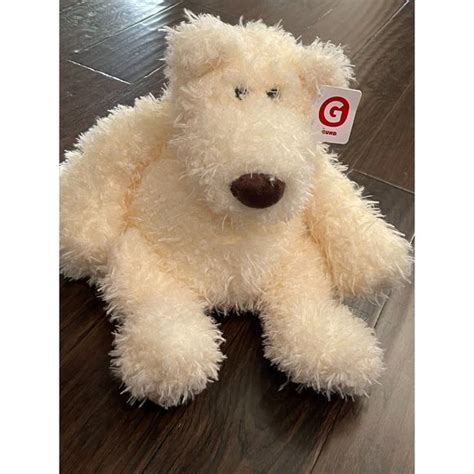 Gund Toys Nwt Gund Schlepp Cream Teddy Polar Bear Plush Stuffed