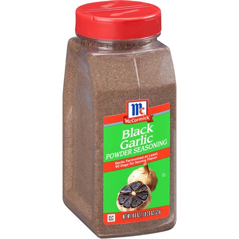 Mccormick Black Garlic Powder Seasoning 186 Oz Premium 116 Pound