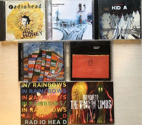 レディオヘッド Radiohead Cd7枚セット メルカリ