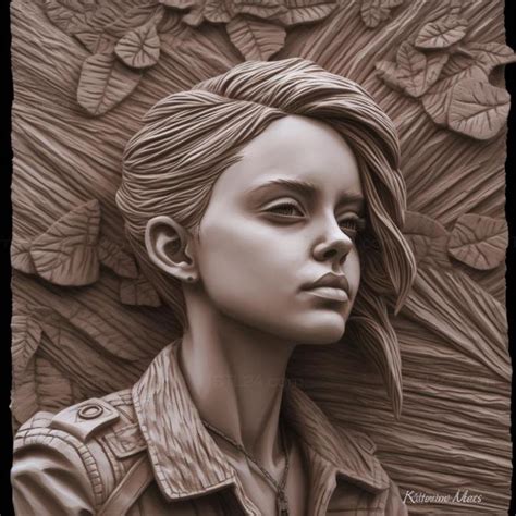 Famous Kristen Stewart 2 3dfms7401 3d Stl Model For Cnc