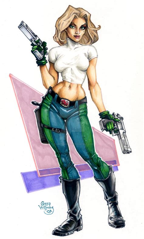 Danger Girl Abbey Chase By Planetdarkone On Deviantart