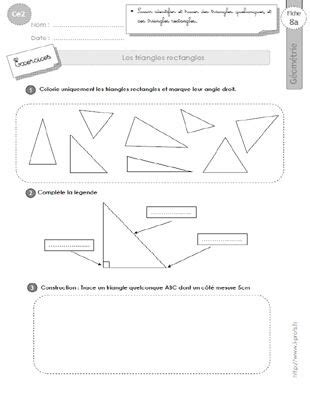 Ce Exercices Les Angles Droits Artofit