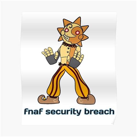 Fnaf Security Breach Premium Matte Vertical Poster Designed And Sold By