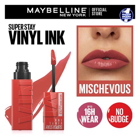 Maybelline Superstay Vinyl Ink Tint Michiveous Off