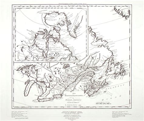 British North America circa 1794 - Shop Online at WorldOfMaps.com
