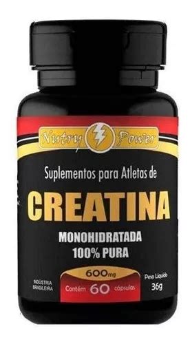 Creatina Monohidratada Caps Nutry Power Mercadolivre